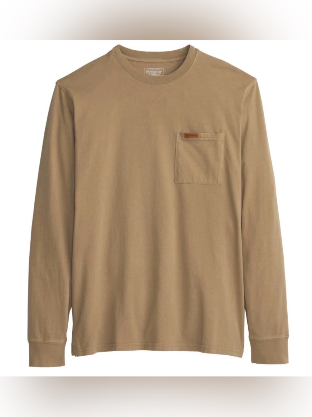 Pendleton *NWT* Men's 100% Cotton Men's Long Sleeve Deschutes Pocket Tee